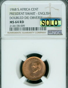 1968N DDO AtJ CObV Zg NGC MS64 RD MAC SOLO ōi & X|bgX *