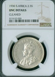 1936�N ��A�t���J ��� 2.5�V�����O NGC MS62 �N���[�j���O�ς� �󏭕i *