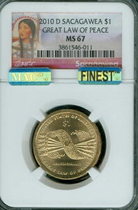 2010 D TJKEBA h NGC MS67 MAC ō & X|bgX 󏭕iB