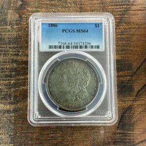 1886�N 1�h�� �����K����� PCGS MS64