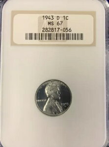 1943-D X`[Zg MS67 NGC z_[ Vi 1Zg