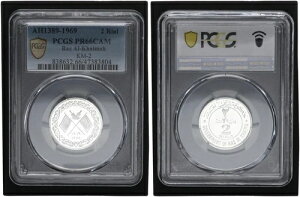 XEAEnC} 2 [ 1969 G~[c PP PCGS PR66CAM 105414