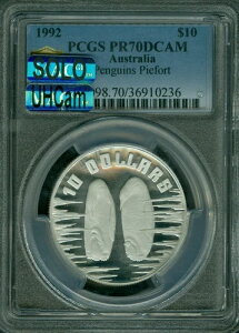 1992N I[XgA Vo[ yM pCtH[g PCGS PR70 UHCAM \}bN X|bgX
