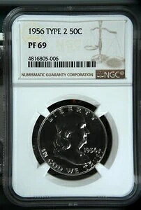 1956�N P �n�[�t�_���[ �t�����N���� NGC PF-69