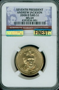 2008 D Ah[ WN\ h NGC MS69 SMS PQ MAC ō & X|bgXB