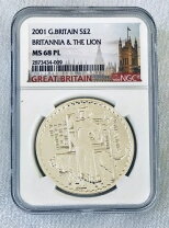 楽天市場】イギリス ブリタニア 2ポンド銀貨の通販