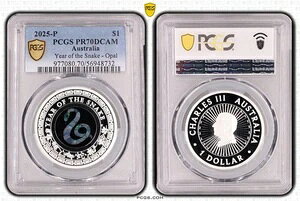 2025N P ֔N Ip[ 1h PCGS PR70DCAM i gbv|bv #8732