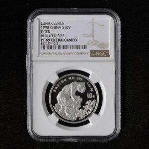 Poefort - 1998�N ���� 10�� ���i�V���[�Y �^�C�K�[ 1�I���X ��� NGC PF69