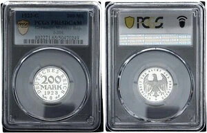 C}[ bv 200 }[N 1923 G J-304 PR65DCAM v[g 119875