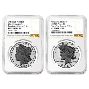 2 �Z�b�g - 2023-S $1 ���o�[�X �v���[�t �����K�� �A���h �s�[�X �V���o�[ �_���[ NGC PF70 �u��...