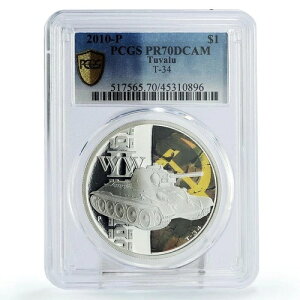 co 1h 񎟐E  \rGg T-34 \AR  PR70 PCGS  2010N