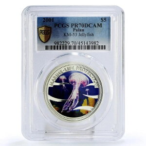 �p���I 5�h�� �C�m�����ی� �N���Q PR70 PCGS ��� 2001�N
