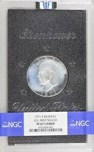 1971N S Vo[ 1h č  NGC PF67 JI