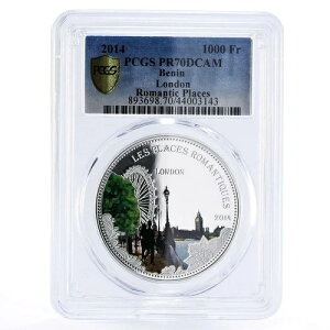 �x�i�� 1000�t���� ���}���e�B�b�N �v���C�X �����h�� PR70 PCGS �J���[��� 2014�N