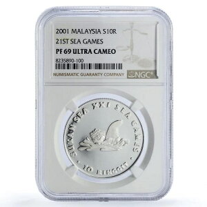 }[VA 10 Mbg  21  Sukan Sea Games X|[c PF69 NGC  2001