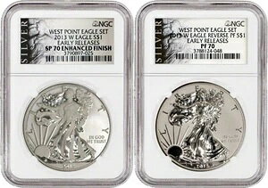 2013N W $1 dグ v[t Vo[ AJC[O 2Zbg NGC SP70 PF70 #2