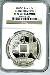 2007N 1IX Vo[  kLOݕ 10 YN NGC PF70 UCAM v[t