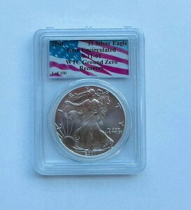 2001 1IX Vo[C[O - WTC 9/11 OEh[ PCGS WF BU 1501 