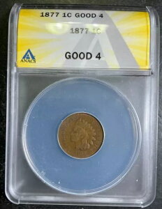 ANACS G4 1877�N �C���f�B�A���Z���g �`���C�X ���A �^�t �L�[�f�[�g�F��R�C�� A9