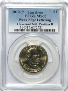 2012-P �N���[�u�����h 24th �E�B�[�N�G�b�W ���^�����O�G���[ PCGS MS65 POS B