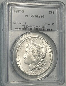 1887-S [K h PCGS MS64 -  - /v[t̂悤 - f炵!