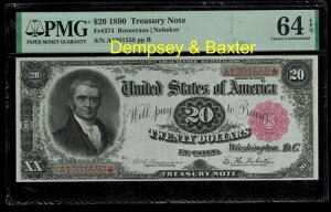 Fr 374 1890N 20hʍȎ - PMG 64 EPQ `CX 