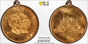 PCGS �z�[�G���c�H������ SP64 1888�N ���� �v���C�Z���s �h�C�c �J�[�X�g�r���[ ���A �g�b�v�|�b�v