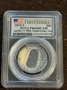 2019-S �A�|��11�� 50���N�L�O �n�[�t�_���[ �A�[���[�����[�X PCGS PF69 UC