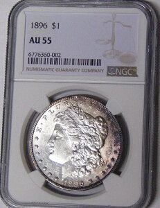 NGC AU55 1896-P �����K����� �t�B���f���t�B�A������ #6776360-002