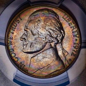 1972-D �W�F�t�@�[�\���j�b�P�� PCGS MS64 ���C���{�[�g�[�� ?? �g�[�j���O TrueView