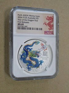 2024N 1h 1IX Vo[ iC[ hS - eB[ NGC MS69 ANDA p[X }l[ GLX|