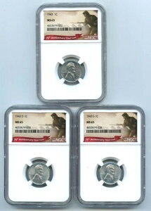 1943NJ[EX`[EZg NGC MS 65 PAD & S Zbg - 75NLO