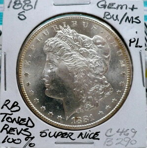 1881-S [K݁AWF+ BU/MS PLANICE+AC{[g[̗ C469