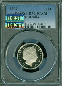 1999N I[XgA 10Zg PCGS PR70 UHCam MAC FINEST MAC SPOTLESS *