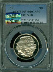 1981N I[XgA 20Zg PCGS PR70 UHCam MAC FINEST MAC SPOTLESS *