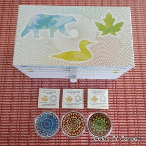 2016 - 2017 Ji_؋ 3 Zbg - Vo[ $20 RCM ~g #coinsofcanada