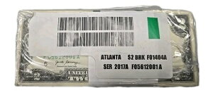 100枚の未流通2ドル紙幣 2017A 2ドル紙幣 アトランタ