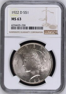 :1922-D 1h s[Xh NGC`CX MS63 NA&uCgōO[h