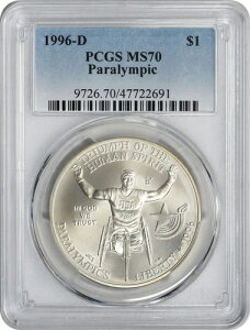 1996-D Ԉ֎qpsbNLO MS70 PCGS ~gXe[g 70