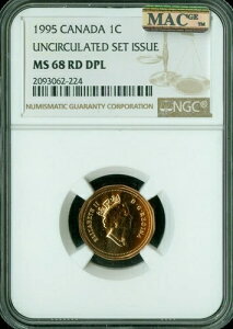 1995 Ji_Zg NGC MAC MS68 RD DPL PQ 2ND FINEST GRADED SPOTLESS *