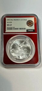 2001N ELVR 1/2IUEVo[Ex^bh MS67 | NGCӒ | ᒒ