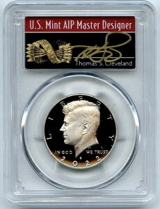 2022 S 50C クラッド ケネディ ハーフダラー PCGS PR70DCAM FDOI トーマス クリーブランド アローズ