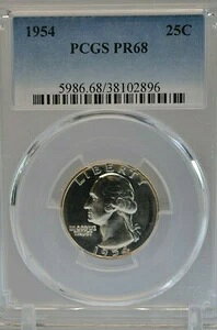 PR68 1954 PCGS O[fbh Vo[ Vg NH[^[v[t CgJIRC