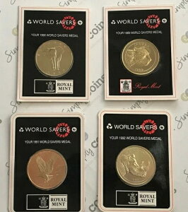 Simply-Coins~ 1989 1990 1991 1992 ���[���h�Z�[�o�[�Y���_�� �u�����A���g ������