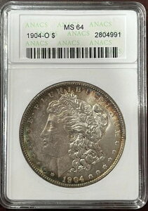 1904-O �����K����� MS64 ANACS ���C���{�[�g�[��