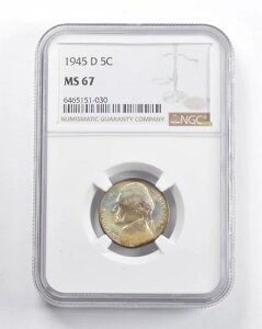 MS67 1945-D WFt@[\jbP NGC v[WOJ[ *5667