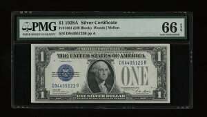 DBR 1928-A 1h Vo[ t@j[obN WF Fr. 1601 DB ubN PMG 66 EPQ VAԍ D94495123B