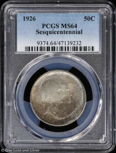 1926N 50Zg AJƗ150NLO n[th PCGS MS 64