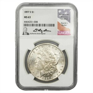 1897S �����K����� $1 NGC �f�C���B�b�h�EJ�E���C�_�[���� MS 63