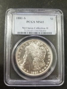 1881N S [K PCGS MS 65 MS65 }N[RNV II